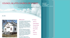 Desktop Screenshot of churchofchristcouncilbluffs.com